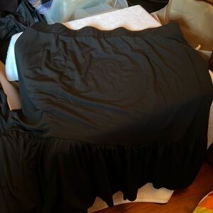 Black Tiered Skirt​